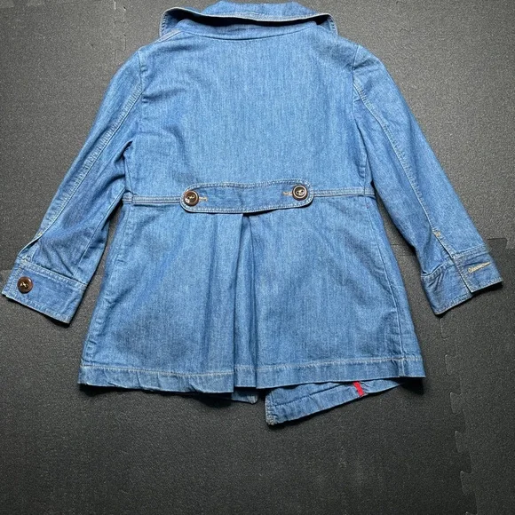 Pull&Bear Blue Double-Breasted Pea Coat - Picture 9 of 13